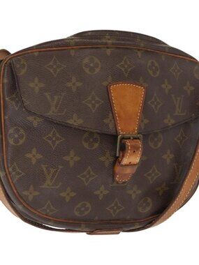 Authentic LOUIS VUITTON Monogram Jeune Fille GM Shoulder Bag M51225 LV